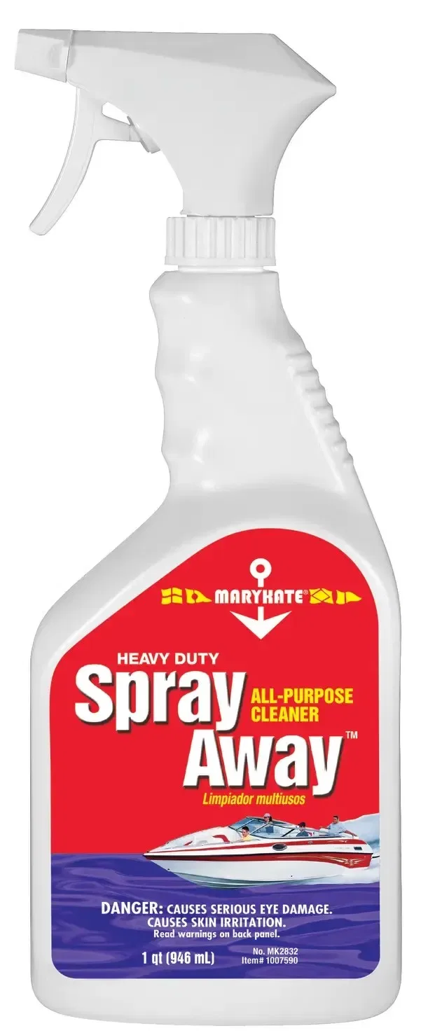 MK2832 – CRC Multi Purpose Cleaner, Used For Fiberglass/ Stainless Steel/ Brass And Virtually On Any Surface 1 Quart ...